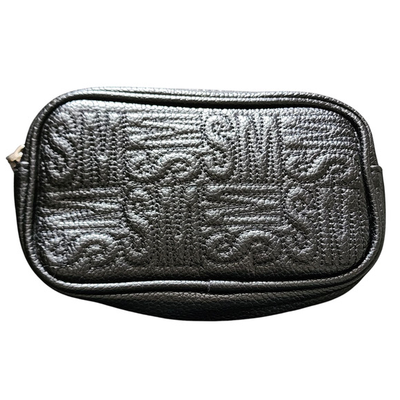 Steve Madden Fanny Pack Black Faux Leather with Steve Madden Logo - Picture 1 of 7
